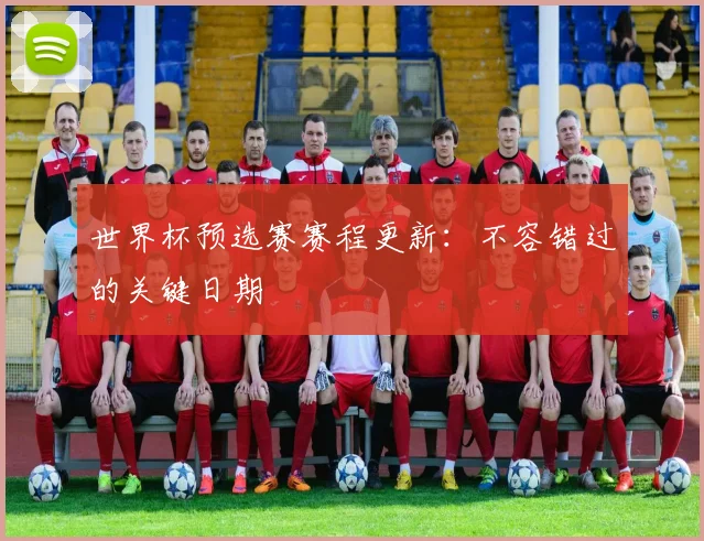 世界杯预选赛赛程更新：不容错过的关键日期